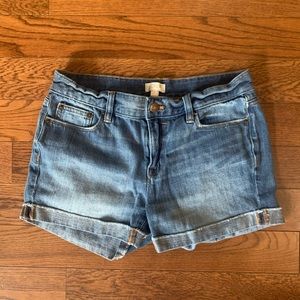 J. Crew denim shorts